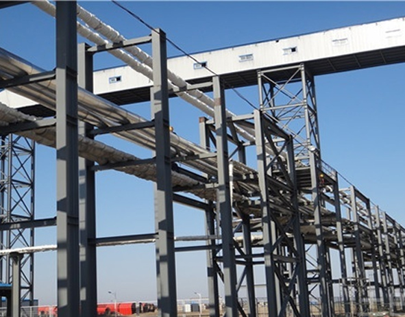 Construction of Steel Structure Workshop