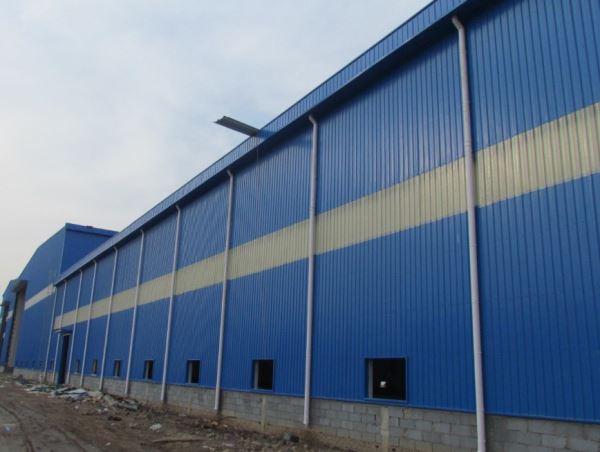 Warehouse steel structure