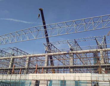 Basketball court of Jiangsu Food College